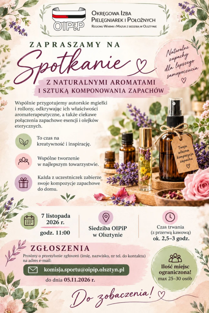 komisja sportu - spotkanie olejki 7.11.2026